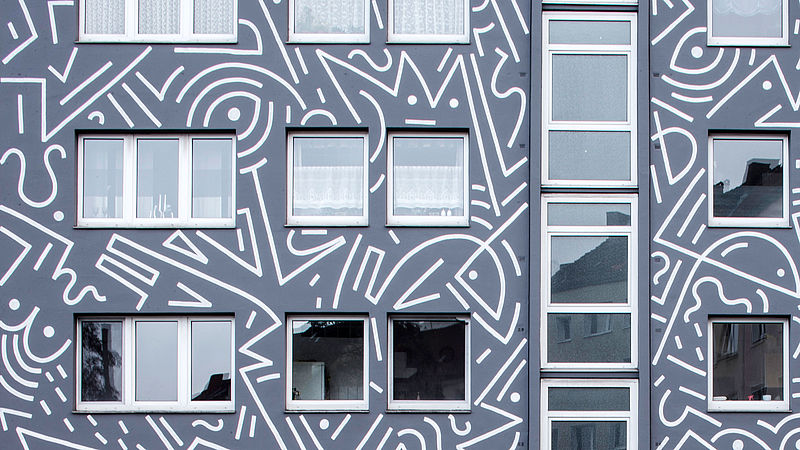 Kreative Fassadengestaltung in Hannover, Celler Straße - Malermeister Kramer 3